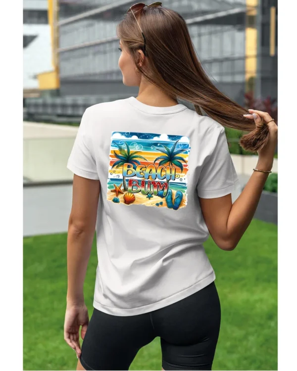 Koszulka Plażowy luz <br>idealna na letnie dni - Unisex, dla niej