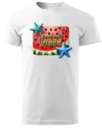 Koszulka Letnie wibracje <br>poczuj radość lata - Unisex, dla niego