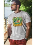 Koszulka Owocowe Lato <br>poczuj tropikalne wibracje - Unisex, dla niego