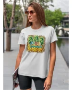 Koszulka Owocowe Lato <br>poczuj tropikalne wibracje - Unisex, dla niej