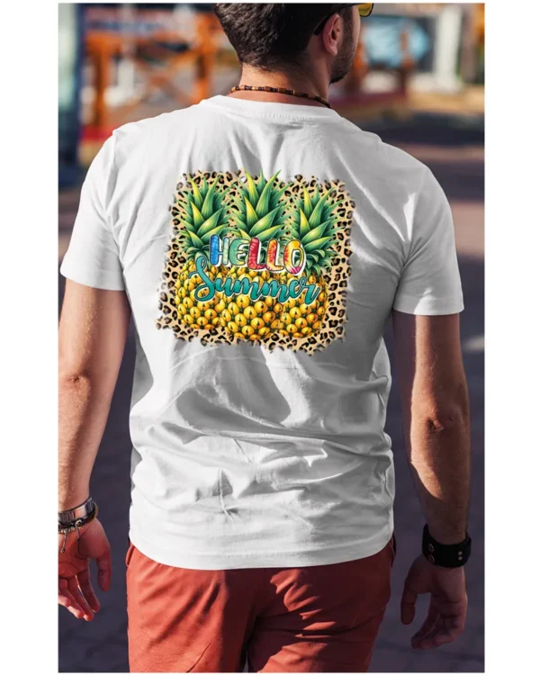 Koszulka Owocowe Lato <br>poczuj tropikalne wibracje - Unisex, dla niego