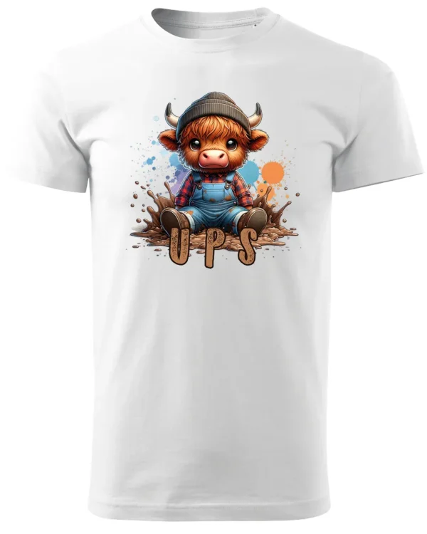 Koszulka Mówiłem, że to nie ja! <br>urocza krówka w akcji - Unisex, dla niego