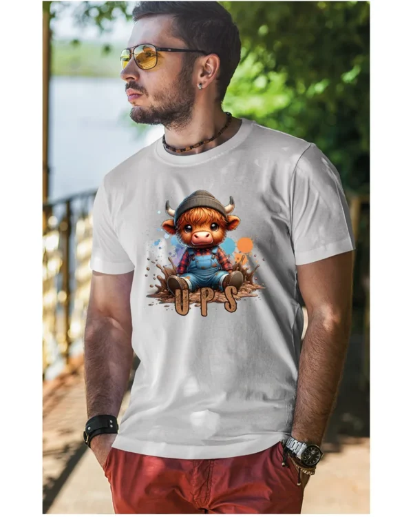 Koszulka Mówiłem, że to nie ja! <br>urocza krówka w akcji - Unisex, dla niego