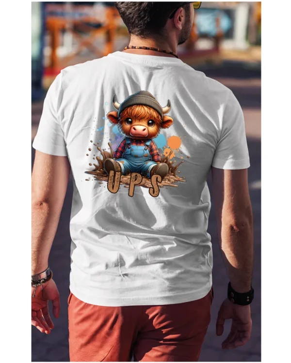 Koszulka Mówiłem, że to nie ja! <br>urocza krówka w akcji - Unisex, dla niego