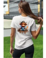 Koszulka Mówiłem, że to nie ja! <br>urocza krówka w akcji - Unisex, dla niej