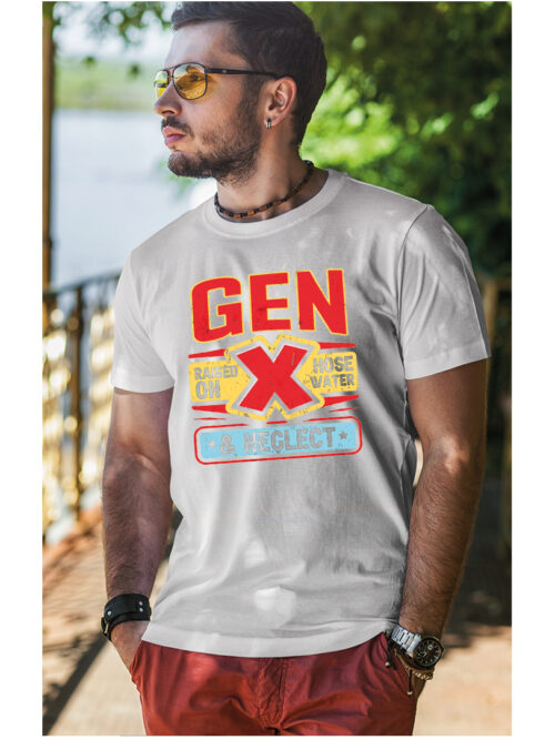 Koszulka Gen X koszulka koszulka męska t-shirt męski koszulka męska z nadrukiem koszulka z napisem