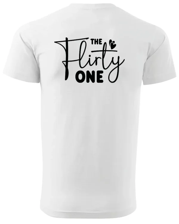 Koszulka Uroczy i zalotny, „The Flirty One” – Unisex