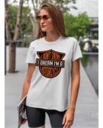 Koszulka I dont snore koszulka koszulka damska t-shirt damski koszulka damski z nadrukiem koszulka z napisem
