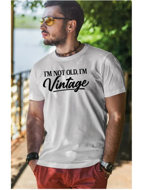 Koszulka Styl retro koszulka koszulka męska t-shirt męski koszulka męska z nadrukiem koszulka z napisem