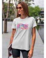 Koszulka Love Yourself, koszulka, koszulka damska, t-shirt damski, koszulka damska z nadrukiem, koszulka z napisem