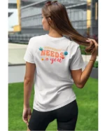 Koszulka Tomorrow needs you, Bądź nadzieją jutra – Unisex