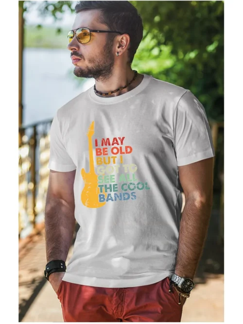 Koszulka Mogę być stary, koszulka, koszulka męska, t-shirt męski, koszulka męska z nadrukiem, koszulka z napisem