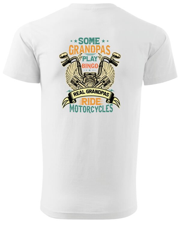 Koszulka Grandpas Who Ride <br>Dziadkowie na pełnym gazie - Unisex, dla niego