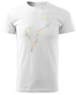 Koszulka Rytm Miłości <br>Muzyczne Serce - Unisex, dla niego