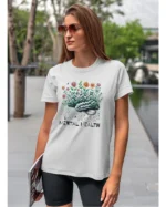 Koszulka Mental Health <br>Zdrowie Psychiczne - Unisex, dla niej
