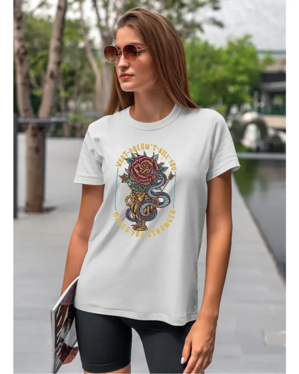 Koszulka What doesn't kill you <br>Makes you stronger - Unisex, dla niej