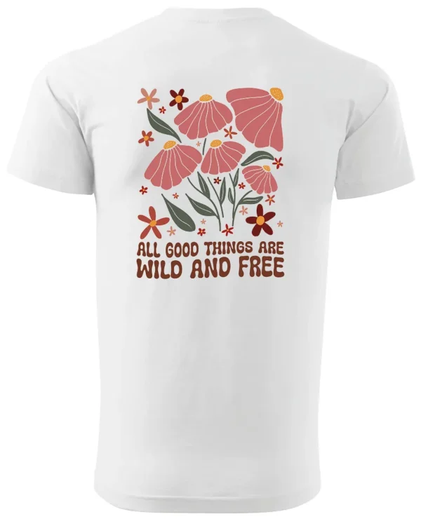 Koszulka Wild and Free <br>Piękno natury - Unisex, dla niej