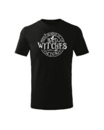 TL TS KID CAR DTF 0502 A Halloweenowa Koszulka Dziecięca "Klub Niegrzecznych Czarownic" – Wybierz Kolor!