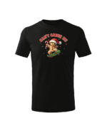 TL TS KID CAR PRI 0747 A Świąteczna Koszulka Dziecięca “Can't Catch Me – Wesoły Pierniczek”