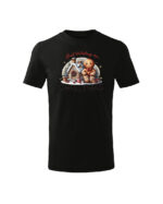 TL TS KID CAR PRI 0768 A Świąteczna Koszulka Dziecięca “Czekając na Święta – Piernikowy Ludzik”