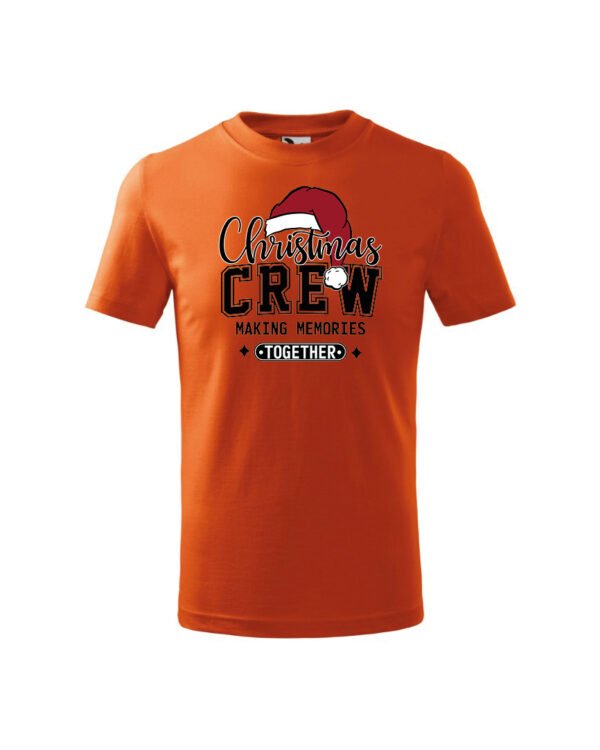 Świąteczna Koszulka Dziecięca “Christmas Crew – Razem Tworzymy Wspomnienia”