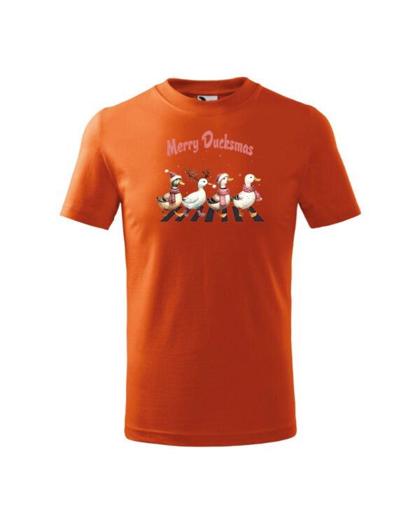 Świąteczna Koszulka Dziecięca “Merry Ducksmas – Świąteczne Kaczki”