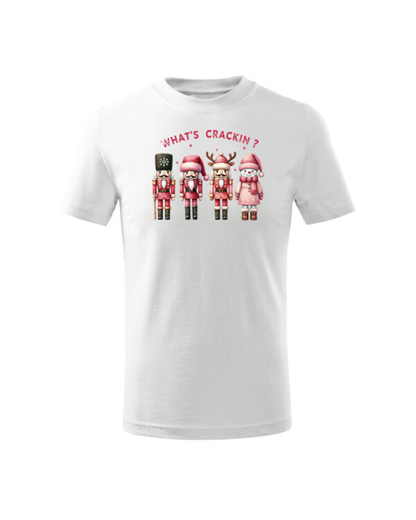 TL TS KID SNO PRI 0763 A Świąteczna Koszulka Dziecięca “Co Tam Trzaska? – Drewniane Żołnierzyki”