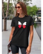 Patriotyczna Koszulka Unisex "Polski Motyl wolności" – Wybierz Kolor!