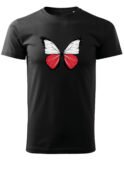Patriotyczna Koszulka Unisex "Polski Motyl wolności" – Wybierz Kolor!