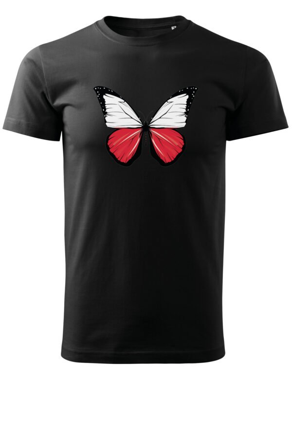 Patriotyczna Koszulka Unisex "Polski Motyl wolności" – Wybierz Kolor!