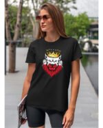Patriotyczna Koszulka Unisex "Polski Królewski Wilk" – Wybierz Kolor!