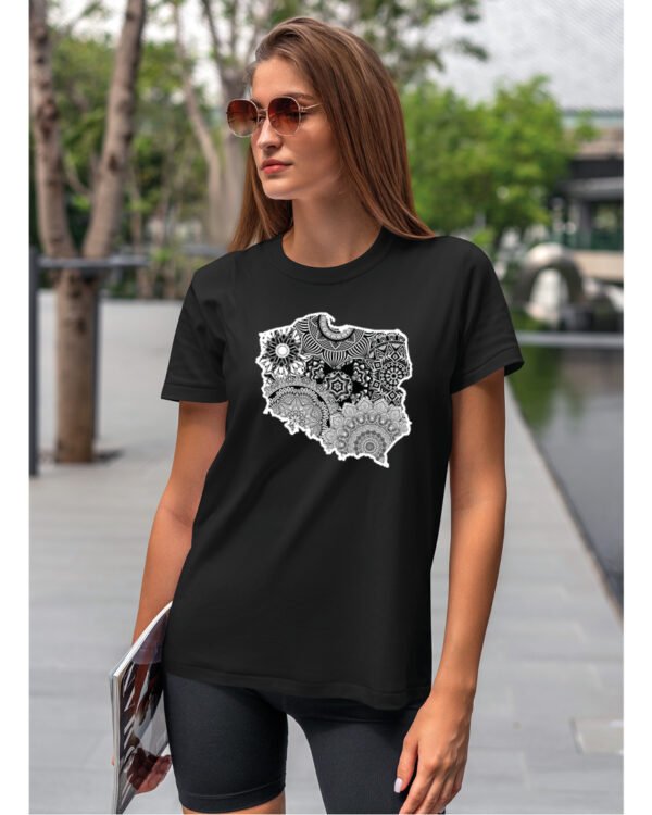 Patriotyczna Koszulka Unisex "Artystyczna Polska" – Wybierz Kolor!