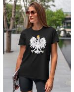 Patriotyczna Koszulka Unisex "Biały Orzeł" – Wybierz Kolor!