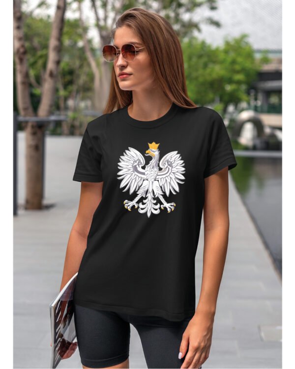 Patriotyczna Koszulka Unisex "Biały Orzeł" – Wybierz Kolor!