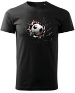 Koszulka Siła futbolu, „Piłka przebija wszystko” – Unisex