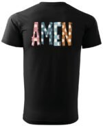 Koszulka Amen, wiara z naturą – Unisex