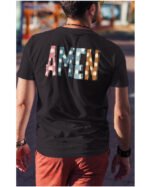 Koszulka Amen, wiara z naturą – Unisex