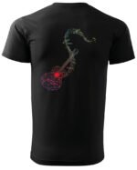 Koszulka Muzyka z duszy <br>Gitarowe wibracje - Unisex, dla niej
