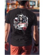 Koszulka License to Chill <br>Wino i relaks - Unisex, dla niego