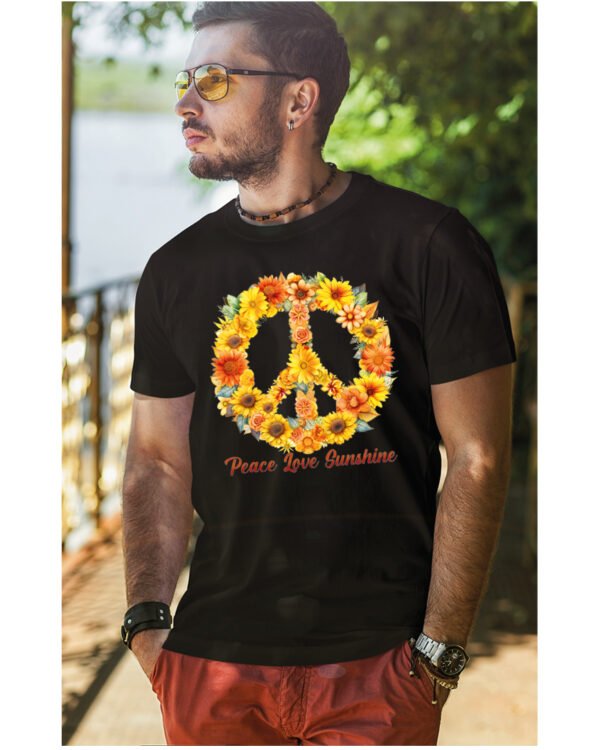 Koszulka Sunshine <br>Kwiatowa harmonia - Unisex, dla niego