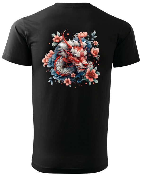 Koszulka Mistyczny Smok <br>Orientalna harmonia - Unisex, dla niego