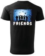 Halloweenowa Koszulka Unisex "Friends Horror Edition" – Wybierz Kolor!