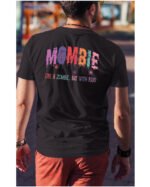 Halloweenowa Koszulka Unisex "Mombie" – Wybierz Kolor!