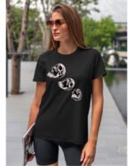 Halloweenowa Koszulka Unisex "Skull Trio" – Wybierz Kolor!