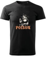 Halloweenowa Koszulka Unisex "Poison" – Wybierz Kolor!