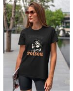 Halloweenowa Koszulka Unisex "Poison" – Wybierz Kolor!