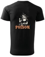 Halloweenowa Koszulka Unisex "Poison" – Wybierz Kolor!