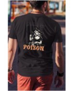 Halloweenowa Koszulka Unisex "Poison" – Wybierz Kolor!