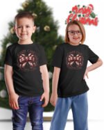 Świąteczna Koszulka Dziecięca “Klub Świątecznych Lizaków – Candy Cane”