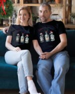 Świąteczna Koszulka “Gingle Bells – Ginowa Radość” – Unisex